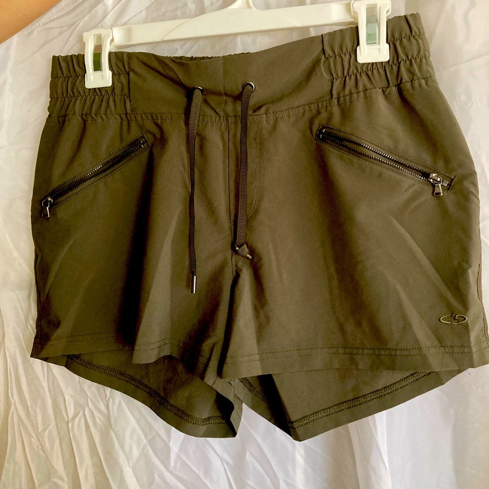 2/$15 Olive green shorts Size M